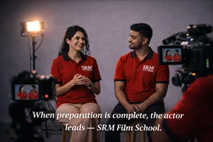 Acting for Camera course at SRM Film School Mumbai